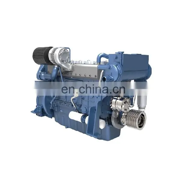 In Stock 205kw/2100rpm 6 Cylinders Weichai WD10C278-21 Marine Diesel Engine photo-2