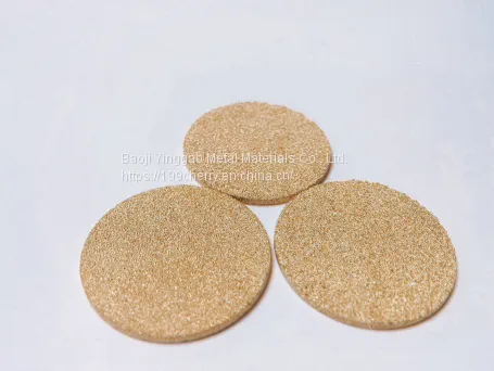 Sintered Copper Filter Disc photo-5