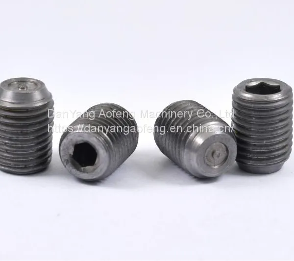 Mechanical Terminal Lugs Steel Hex Socket Set Screws