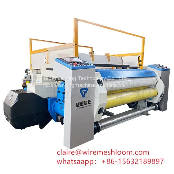 Aluminum Wire Mesh Weaving Machine Aluminum Netting Machine CNC Metal Wire Mesh Weaving Machine photo-2