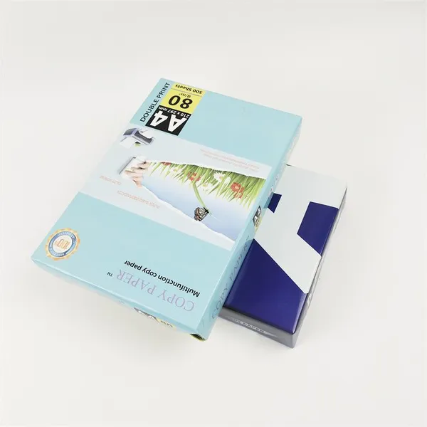 Best Quality 70 Gsm 80gsm Hard 500 Sheets Rim Bond Double Offset Ream Office Printer Printing A4 Size Copy Paper MAIL+kala@sdzlzy.com