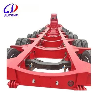 Multi Axles Modular Low Bed Semi Trailer photo-2