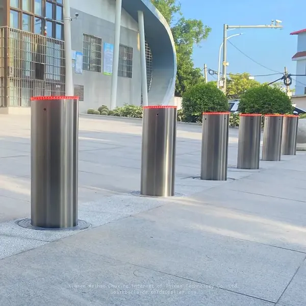 UPARK K4 M30 Crash Tested Defensive Automatic Bollard With Mini Box for Driveway Parking Lot Private Area photo-4