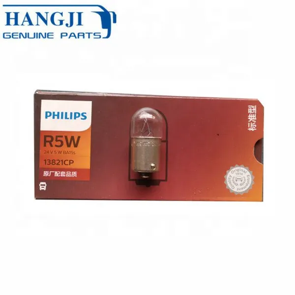 Guangzhou Auto Parts Markets Light Bulb Lamp R5W Led Material Bulb Light for China Bus