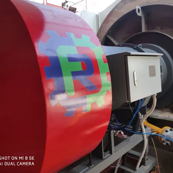 Industrial Gas Burner for Asphalt Plant Real-Time Fuel Consumption Display photo-2