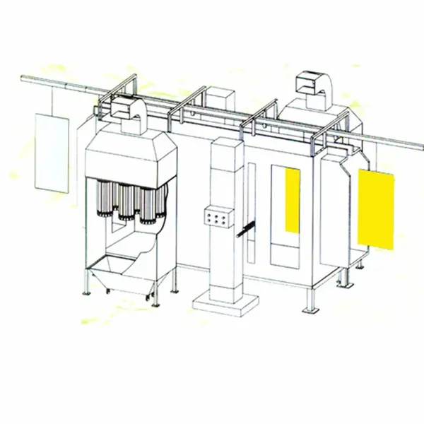 Factory Direct Sales Of Non-Standard Automated Metal Spraying Electrostatic Powder Coating Product Line