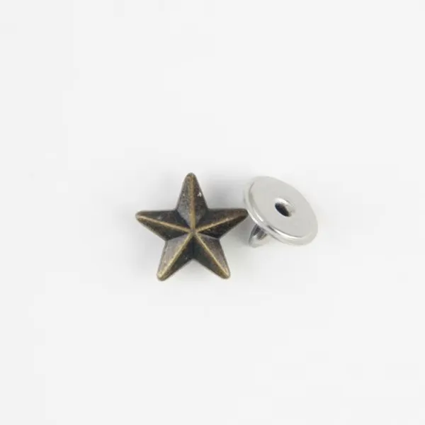 Custom Clothing Star Shape Rivet Customized Rivets For Clothing Garment photo-4