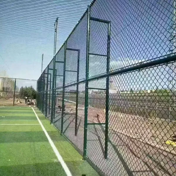 Basketball Court Protective Net / Fence Customized Stadium Hook Net Fence/Chain Link Fence photo-5