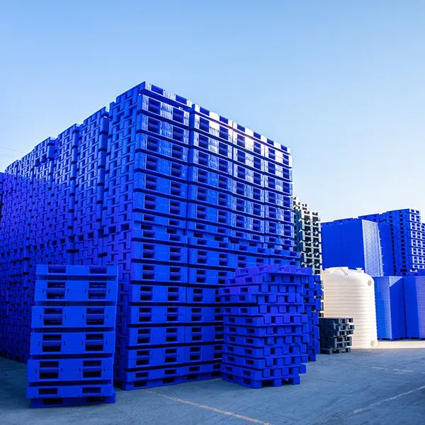 Jinbai Grid-shaped Tianzi Cargo Circulation Plastic Pallet, Moisture-resistant Warehouse Insulating Plastic Pallet photo-4