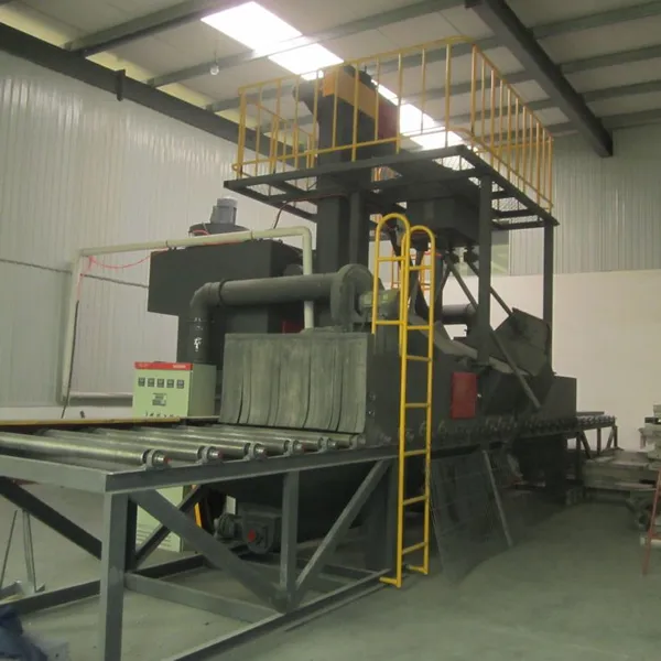 The Second-hand Roller Through Shot Blasting Machine is Easy to Operate, Cost-effective, and Includes Debugging photo-4