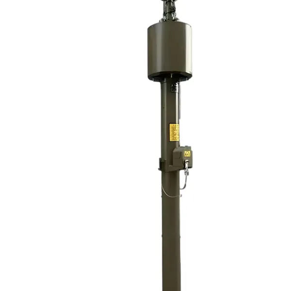 Portable 10m Telescopic Mast for Professional Lighting Installation by Manufacturer