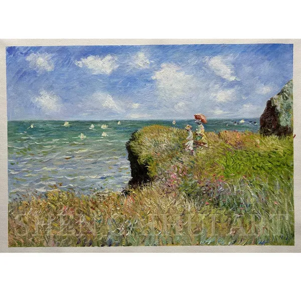 Hand-painted Claude Monet Oil Painting Replica on Canvas Famous Oil Painting Reproduction photo-5