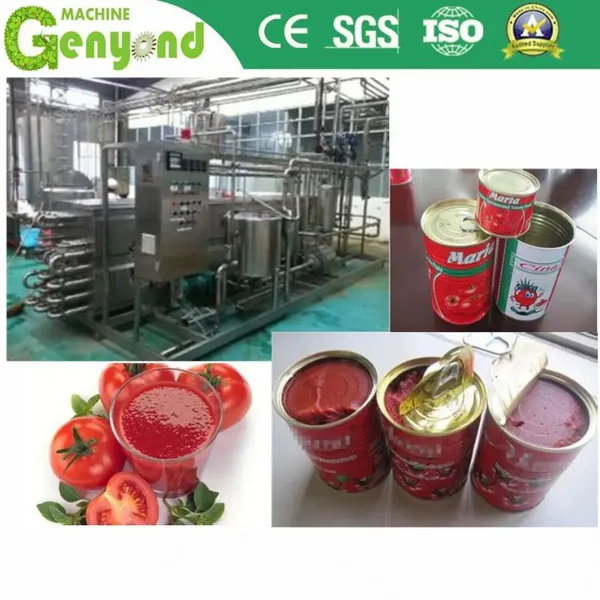 Berry, Cane, Lemon Industrial Tomato Paste Concentrate Sauce Jam Ketchup Puree Making Machine Production Line Processing Plant Juicing Crushing photo-4