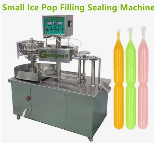 Tube Crushed Ice Ice Pop Filling Sealing Machine photo-3