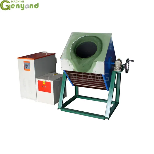 Iron Ore Steel Scrap Industrial Crucible Melting Furnace Medium Frequency Induction Electric Furnace for Melting Metal photo-6