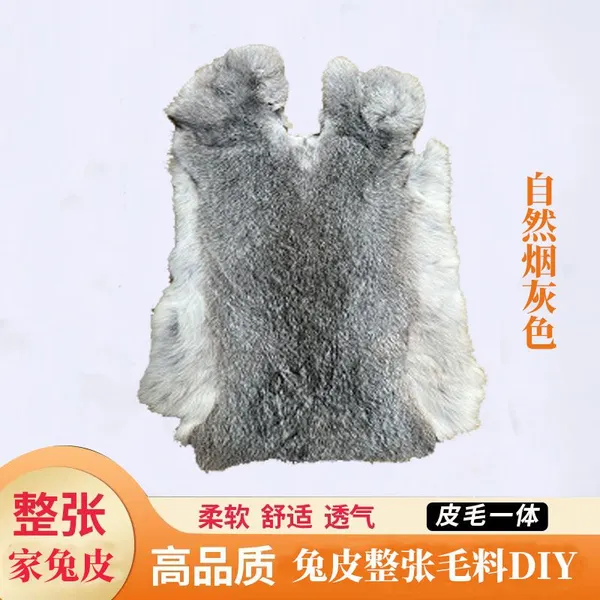 Natural Rabbit Fur Skin photo-3