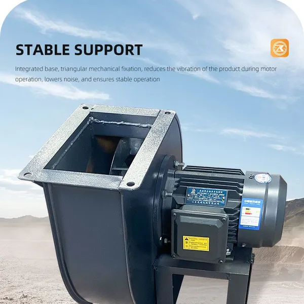 9-26 High Pressure Centrifugal Fan Strong Static Pressure For Long Duct Sandblasting Material Conveying Air Slide Aeration Equipment photo-5