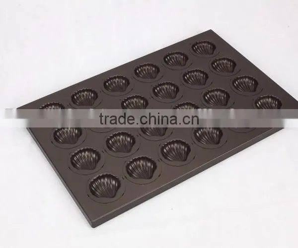 Customized FDA,LFGB,SGS Certification Non-stick Teflon Coating Aluminum Flat Baking Pudding Cake Pan photo-5
