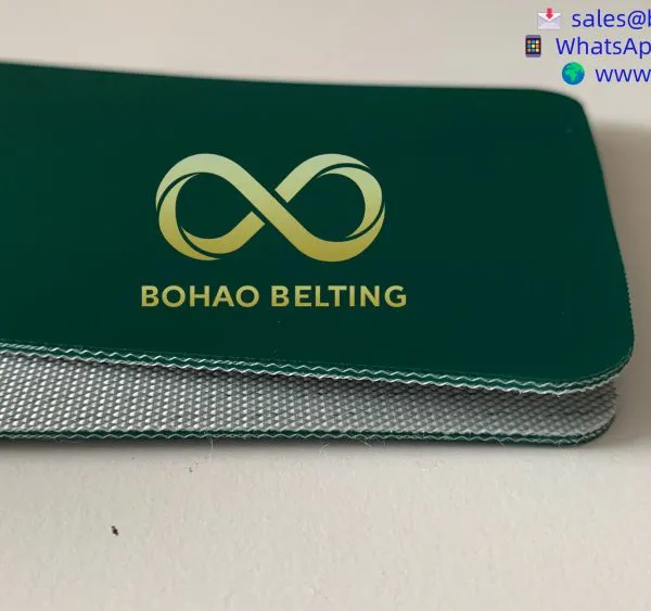 Food Grade Dark Green Matte PU Conveyor Belt | Light Duty Conveyor Belt Manufacturer photo-2