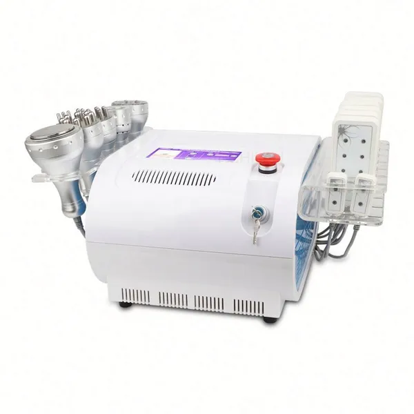 Non Invasive Lipo Laser Pads Slimming Machine With 40Khz Ultrasound Cavitation Radio Frequency photo-2