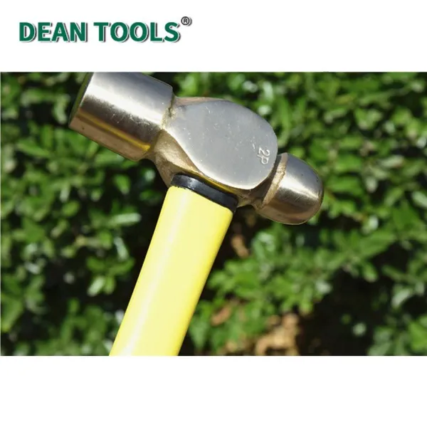 Non-Sparking Brass Hammer Ball Pein,Explosion Proof Brass Hammer,Industrial Safety Tools photo-5