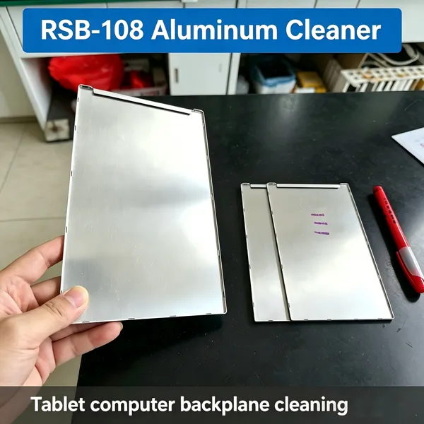 RSB‑108 Промышленный обезжириватель для алюминия, безопасный обезжириватель для литья алюминиевого сплава, раствор для очистки алюминия от масляных пятен