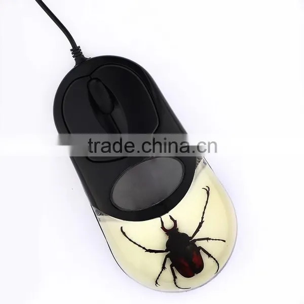 New Design Computer Mouse With Real Insect photo-4