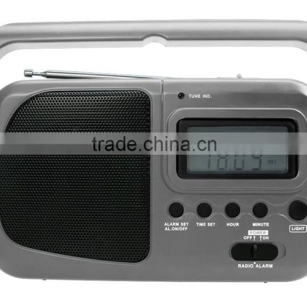 Gorgeous Multiband Portable AM FM Digital Tuning Clock Radio photo-2