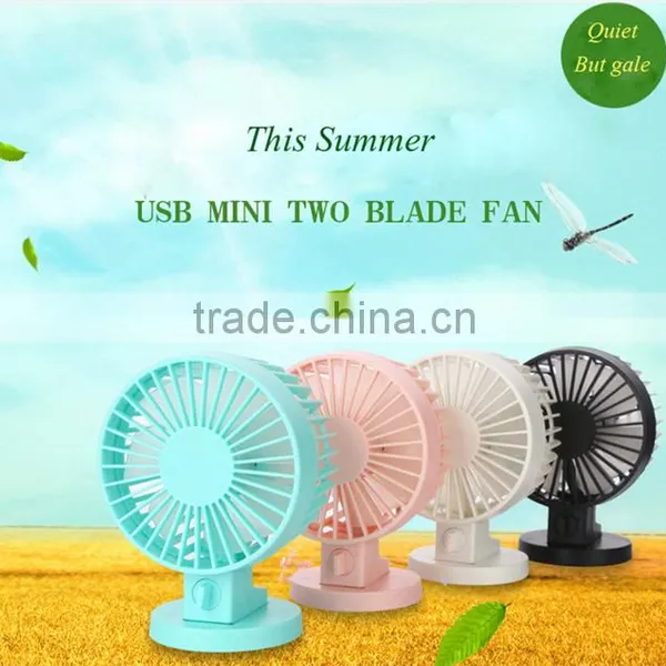 DC5V Electric Mini USB Fan for Office photo-2