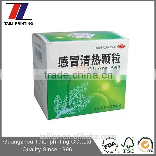 Custom Printed Medicine Box Design New Packaging Box Carton Box for Medicine