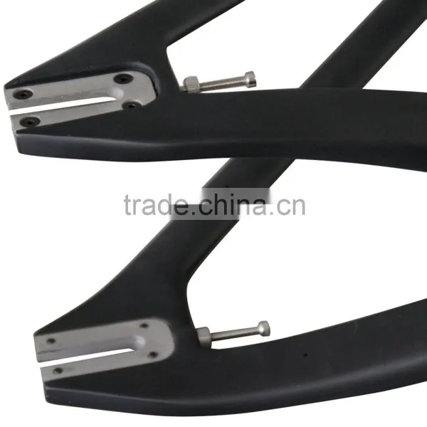 2015 UD Matt Track Frameset 700c Chinese Carbon Track Frame Bicycle Frame Quality Choice photo-2