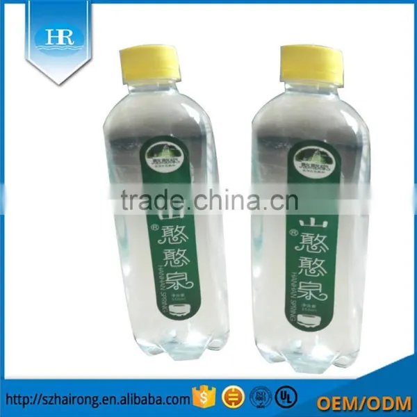 Custom Strong Glue Transparent PET Covering Film Printing Brand Logo Sticker photo-2