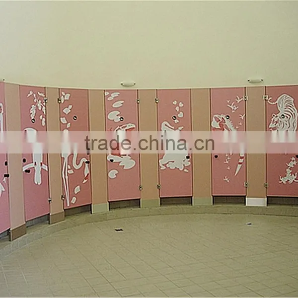 12mm Hpl Compact Laminate Toilet Partition photo-4