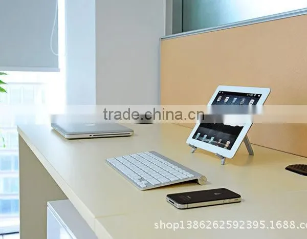 Universal Aluminum Metal Portable Foldable Holder Bracket Mobile Stand Mount Tablet PC photo-2