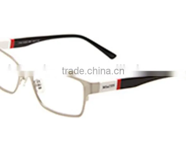 0.6MM Stainless Steel Frame Optical Eyeglasses With Acetate Temple photo-2