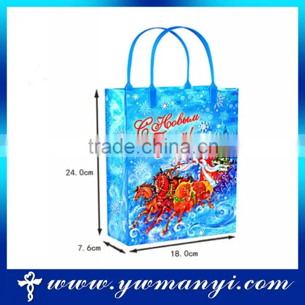 Yiwu Factory Sale Transparent Christmas Gift Paper Bag Supplier's Choice