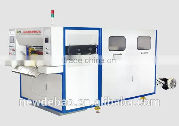 Automatic indentation roll paper die-cutting machine