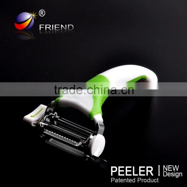 2016 as Seen on TV Kitchen Gadgets 3 in 1 Blades Rotary Manual Multifunctional Potato Vegetable Slicer Peeler Quality Choice photo-6