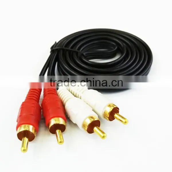 Manufacture Price Gold Plated RCA Cable With Audio Data Transmission photo-4