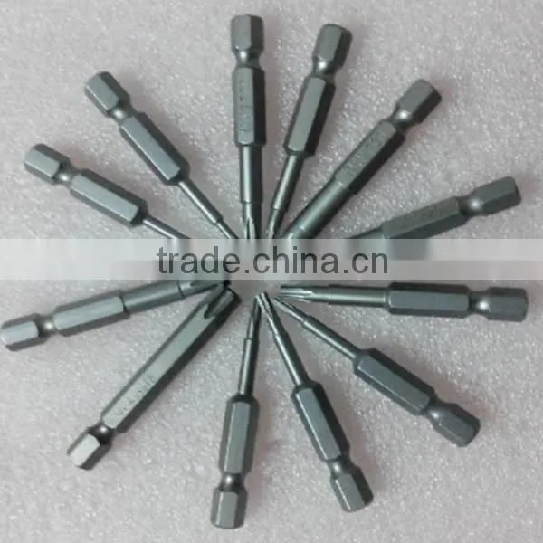 12Size/Set Magnetic Torx Screwdriver Bits Set Electric Screwdriver 50mm Length AR-24 photo-3