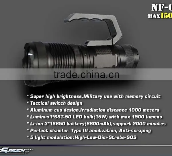 SST-50 Military Rechargeable the Most Powerful Led Torch Light photo-3