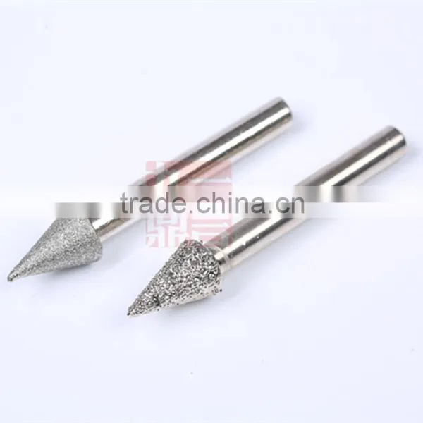 Yiyan Diamond Burr Bits for Stone Carving Grinding photo-3