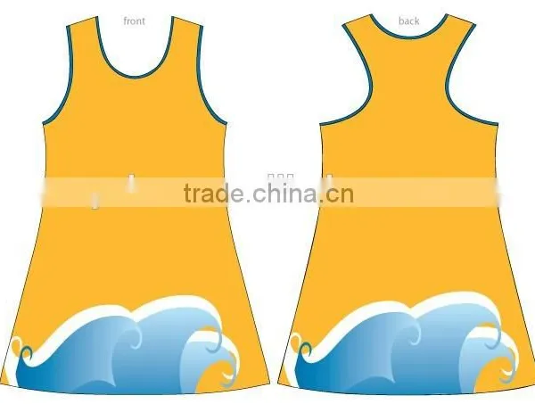 OEM Free Design Netball Dress Austalia Netball Dress Designs Wholesale photo-3