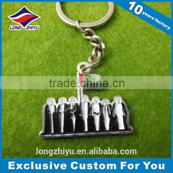 Customized Soft Enamel Medical Volunteer Metal Keychains photo-3