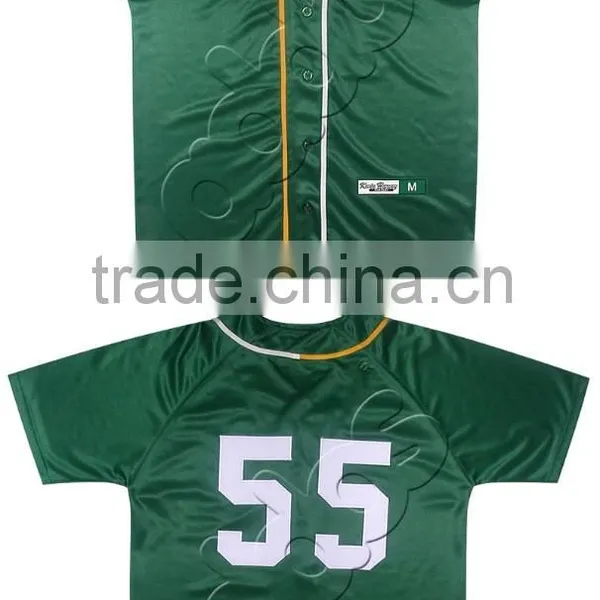 Digitally Sublimated Camouflage Design Baseball Jersey Baseball Top photo-3