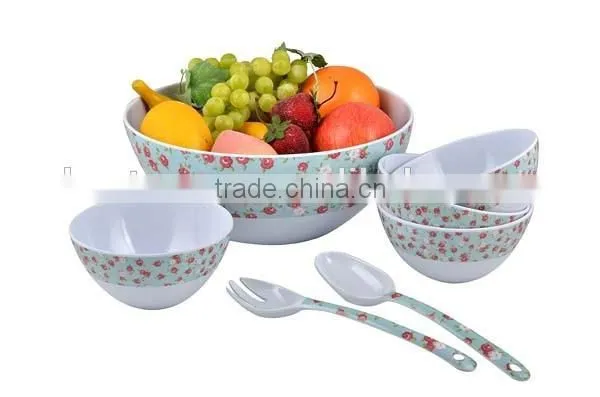 Customized Eco Friendly Round 9'' Melamine Salad Bowl photo-2