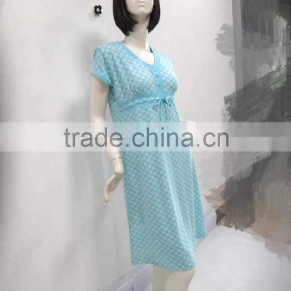Pure and Fresh and Sweet Bowknot Nightgown Women photo-3