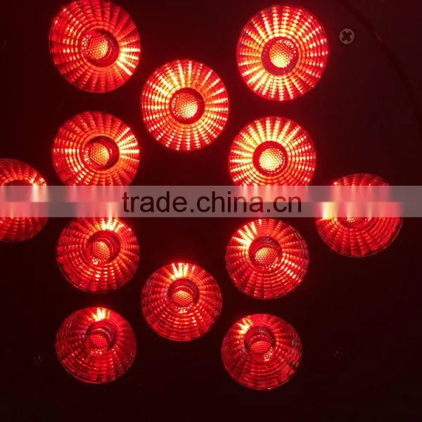 Excellent Quality Hot-sale 12*15w Rgbwa+uv 6 in 1 Flat Led Par 64 Stage Lights photo-5