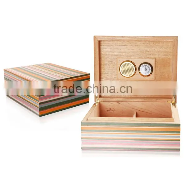 China Manufacture Fancy Wood Box for Cigar Custom Logo photo-4