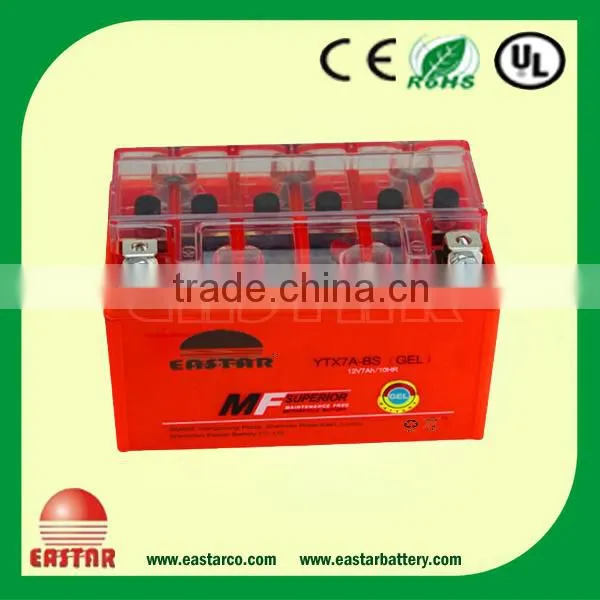 Gel tech 12v motorcycle battery motorcycle 12v battery for electric motor 12v 500w
